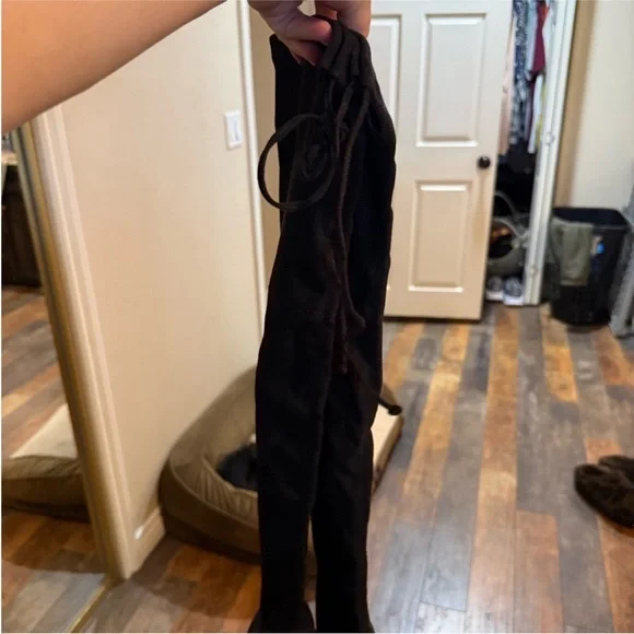 Steve Madden Black Over-the-Knee Boots - Picture 3 of 5